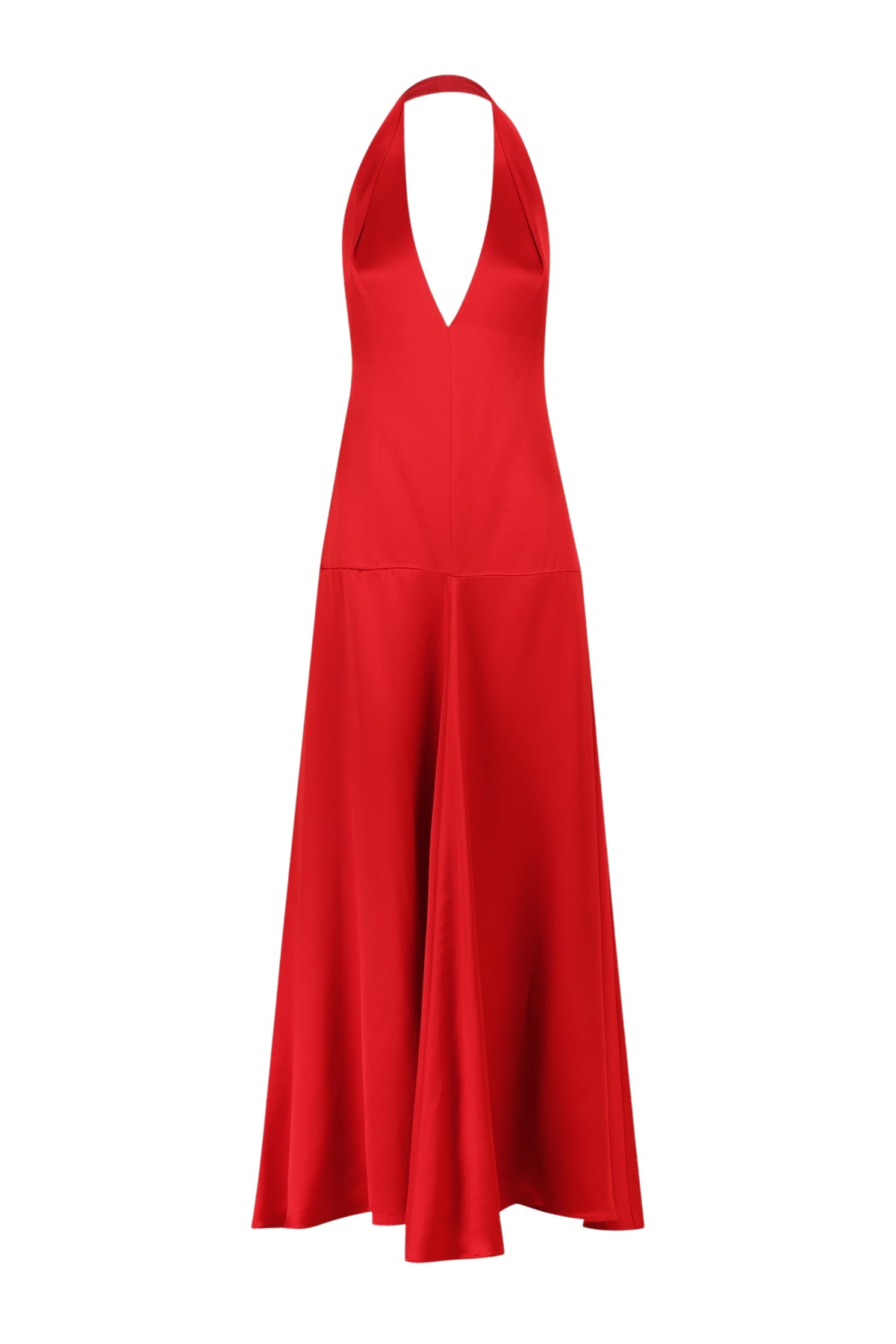 Shona Joy Savanna Halter Open Back Maxi Dress – Chilli