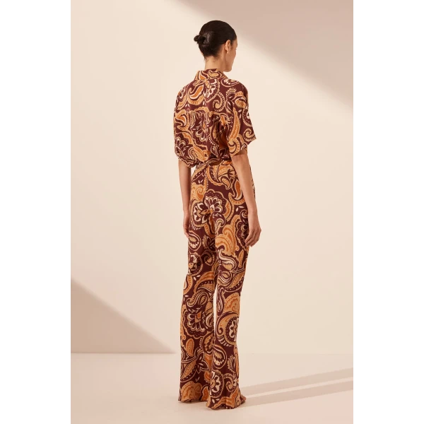 Zahra Silk Bias Cut Pant - Image 7