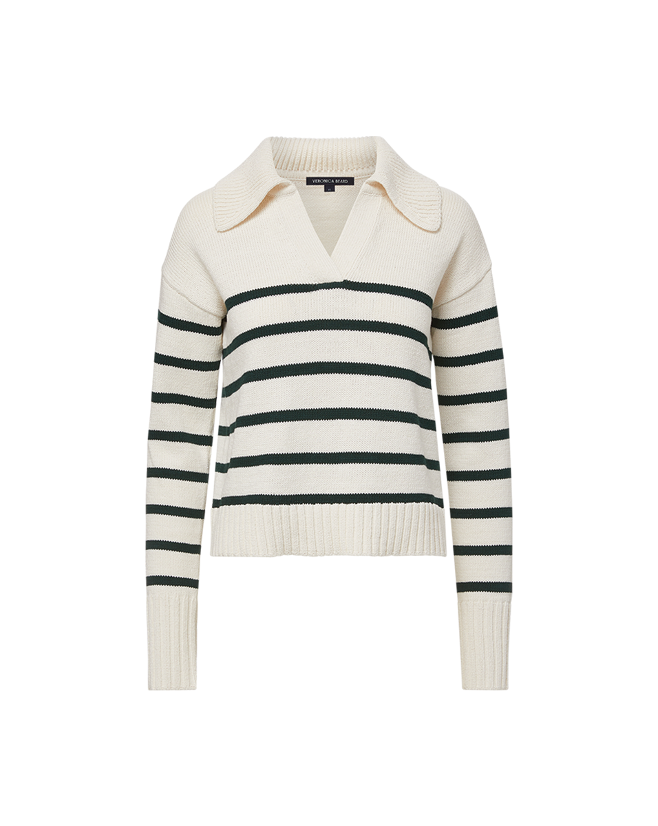 Veronica Beard Jovie Striped Sweater