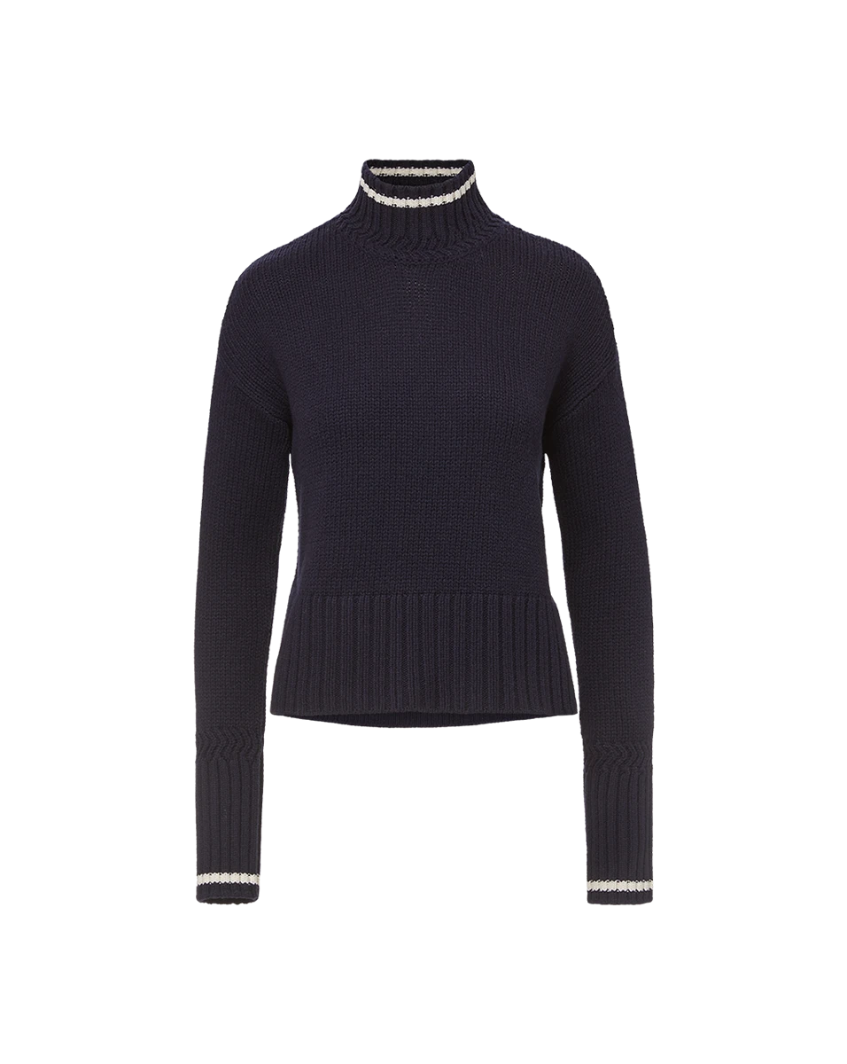 Veronica Beard Lancetti Turtleneck Sweater Veronica Beard Knitwear