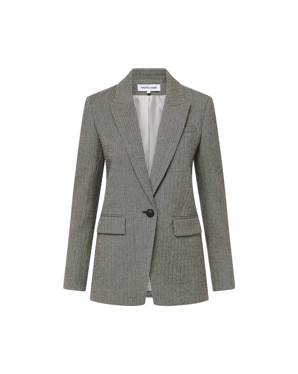Veronica Beard Vega Wool Dickey Jacket