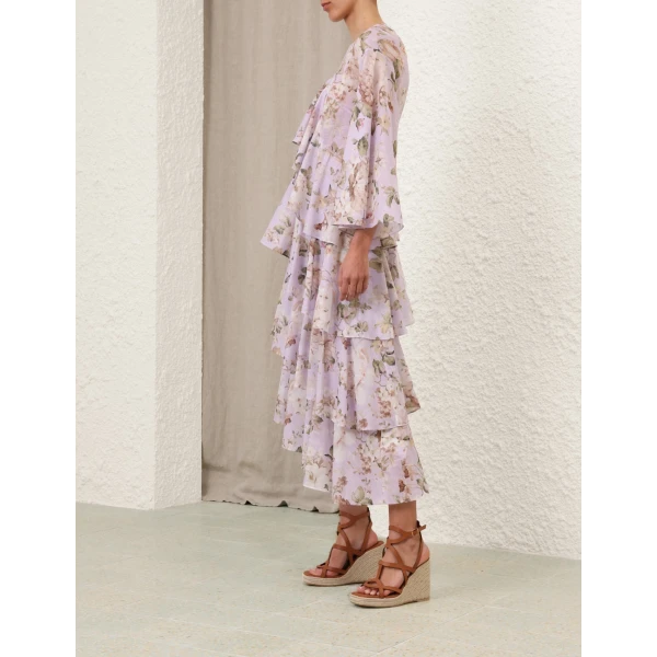 Acacia Asymmetric Midi Dress - Image 8