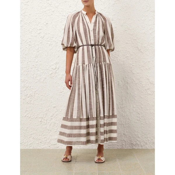 Acacia Blouson Shirt Dress - Image 8