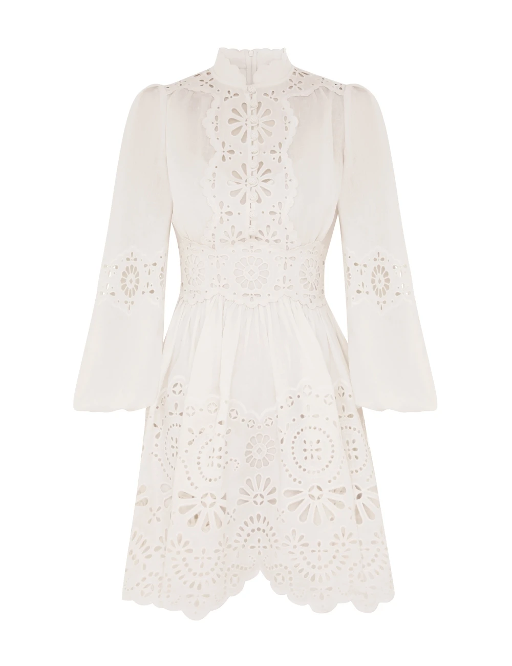 Zimmermann Acacia Broderie Mini Dress Zimmermann dress