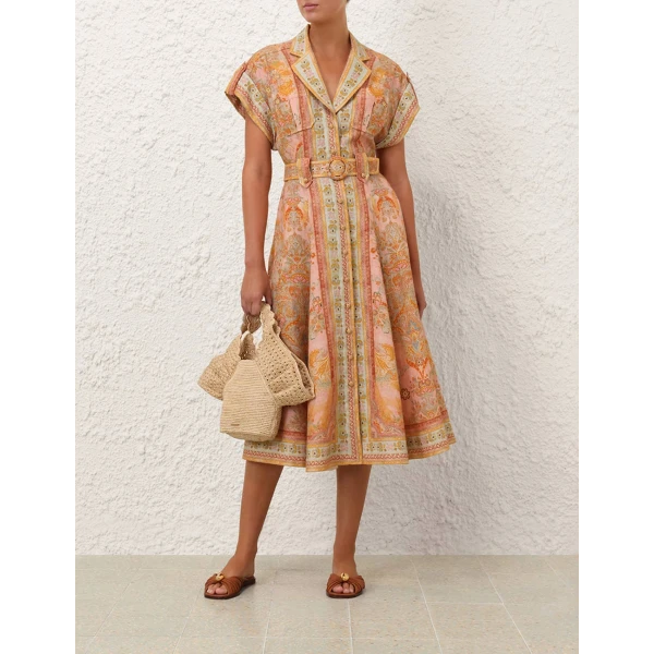 Acacia Midi Shirt Dress - Image 7