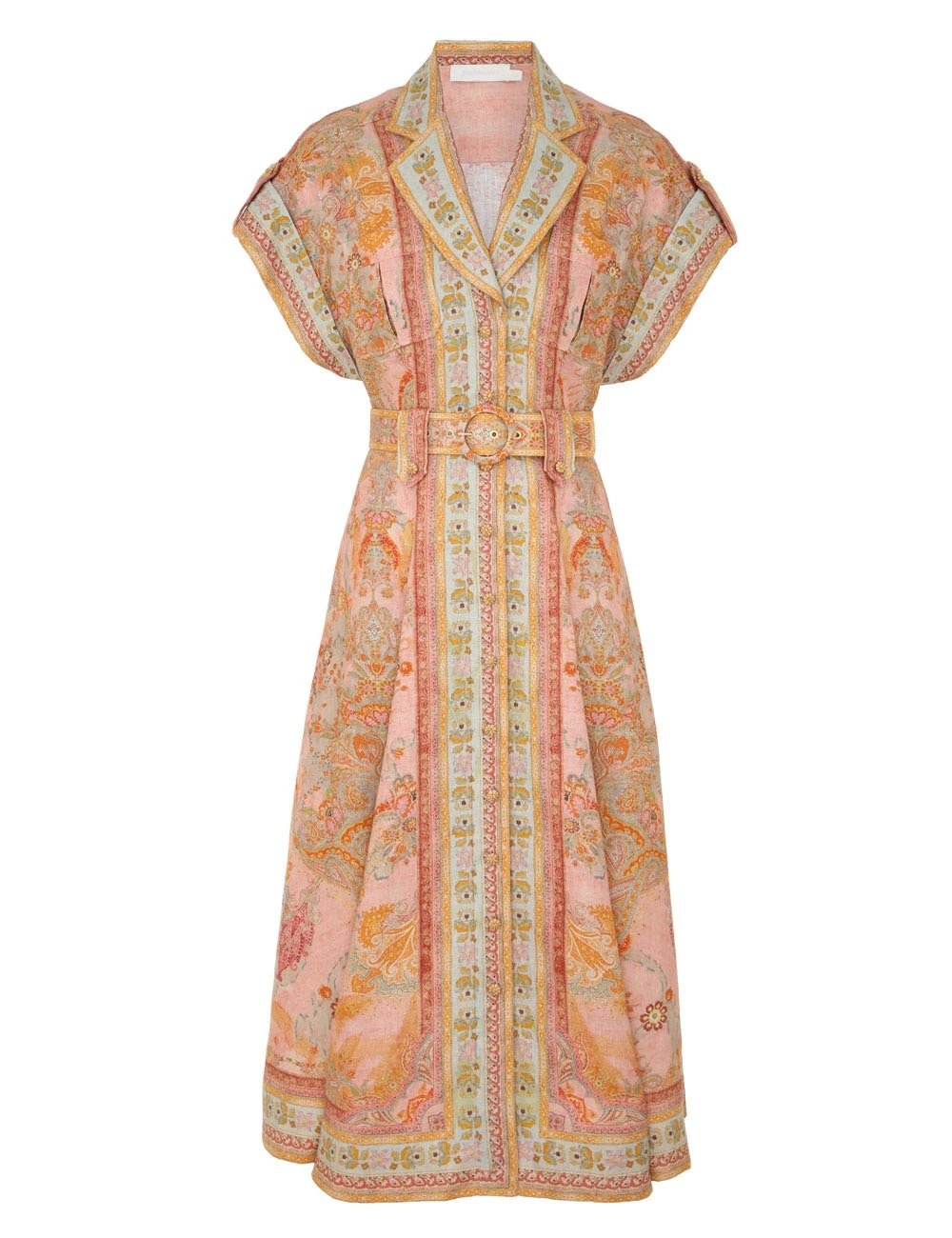 Zimmermann Acacia Midi Shirt Dress Zimmermann dress