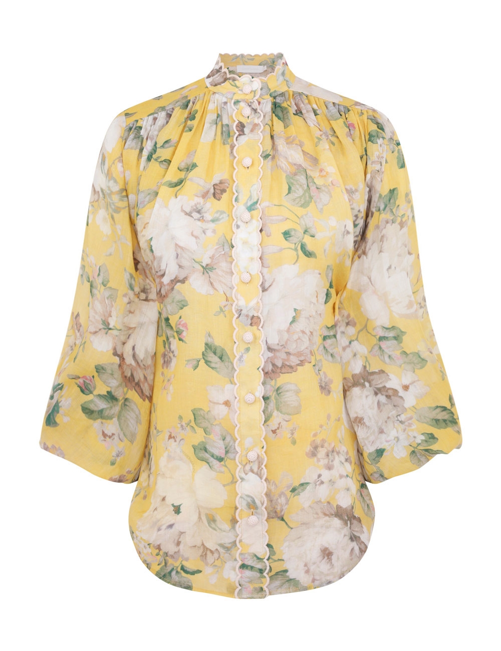 Zimmermann Acacia Scallop Blouse