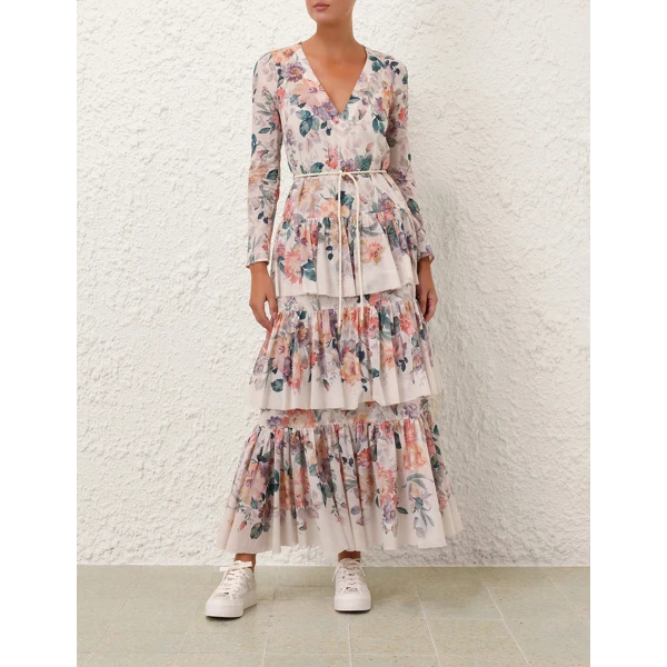 Acacia Tiered Maxi Dress - Image 8