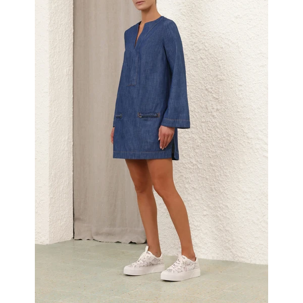 Wylie Denim Tunic Dress - Image 8