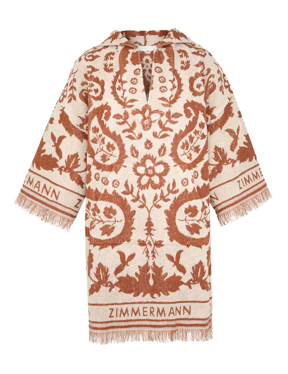 Zimmermann Wylie Hooded Toweling Dress