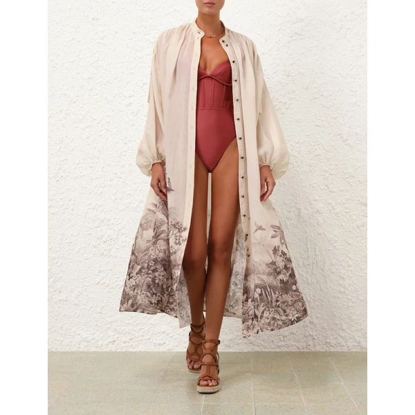 Wylie Midi Shirt Dress - Image 8