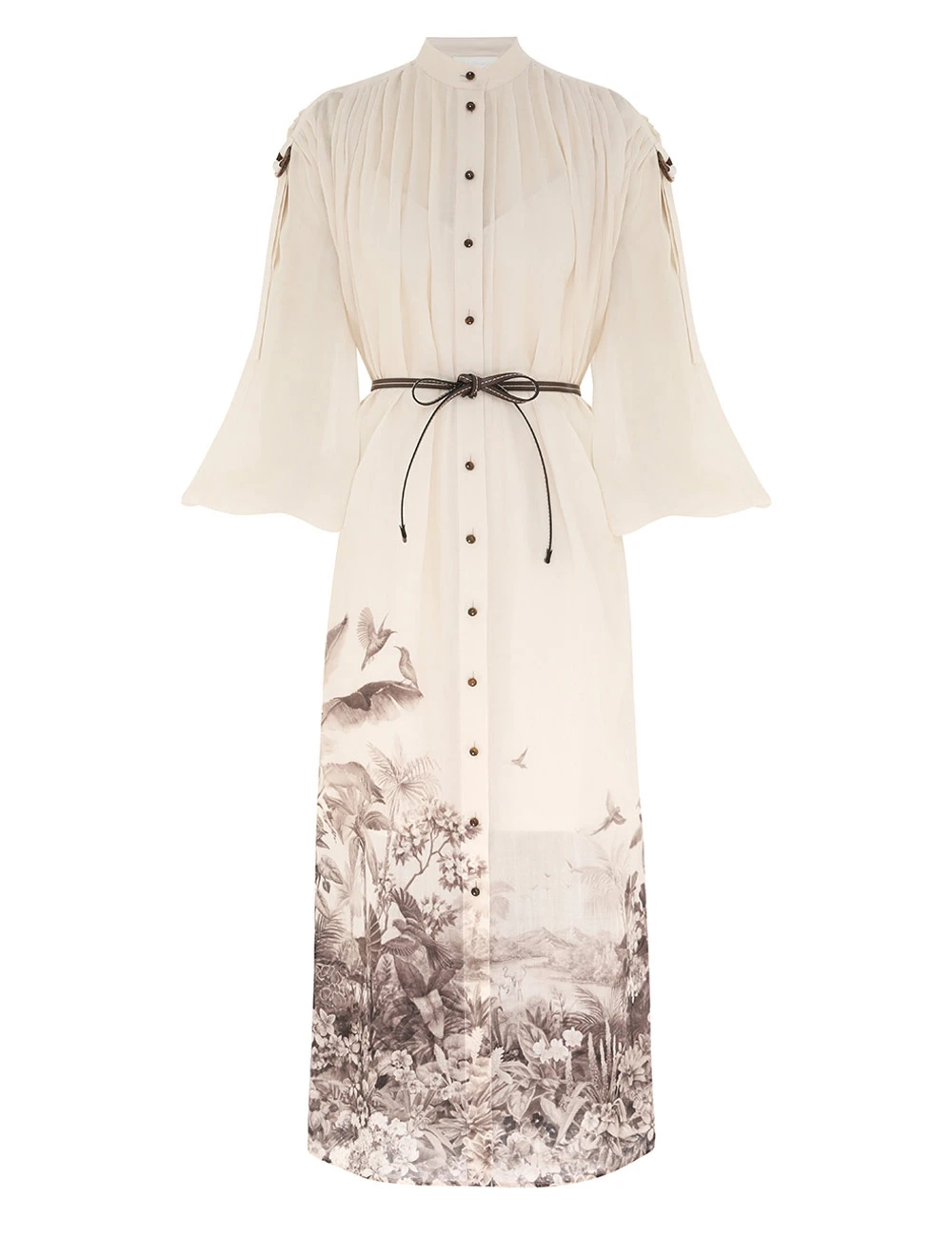 Zimmermann Wylie Midi Shirt Dress Zimmermann dress