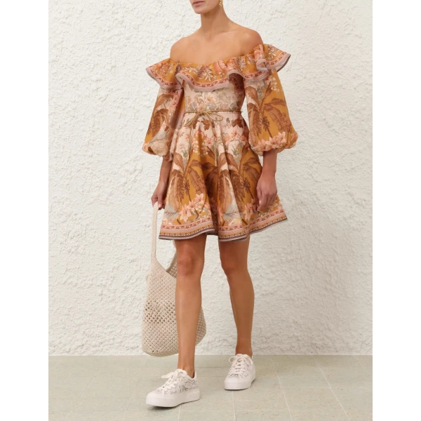 Wylie Off-Shoulder Mini Dress - Image 7