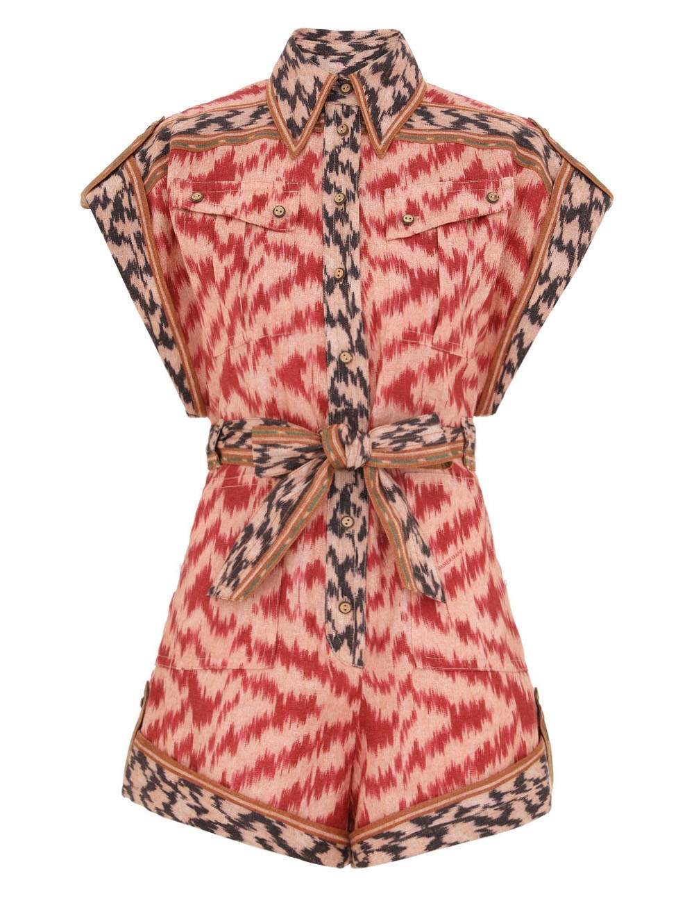 Zimmermann Wylie Pocket Playsuit