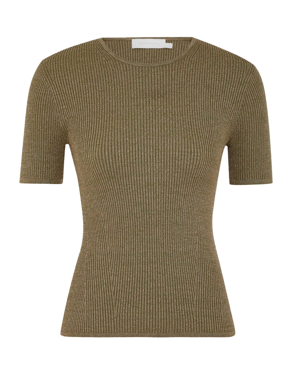 Zimmermann Wylie Rib T-Shirt Top