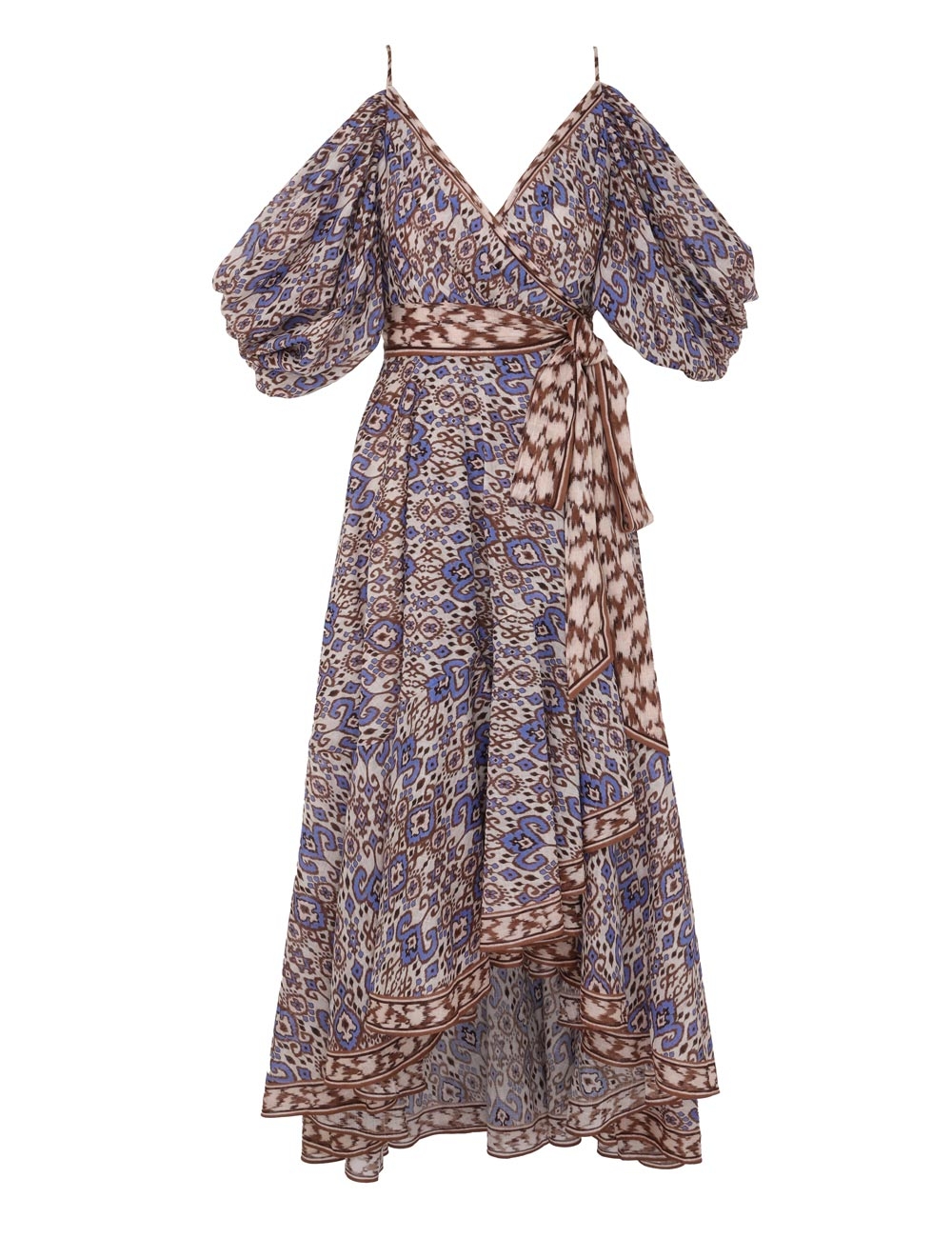 Zimmermann Wylie Wrap Midi Dress