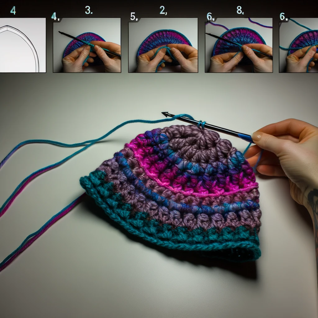 how to crochet a hat