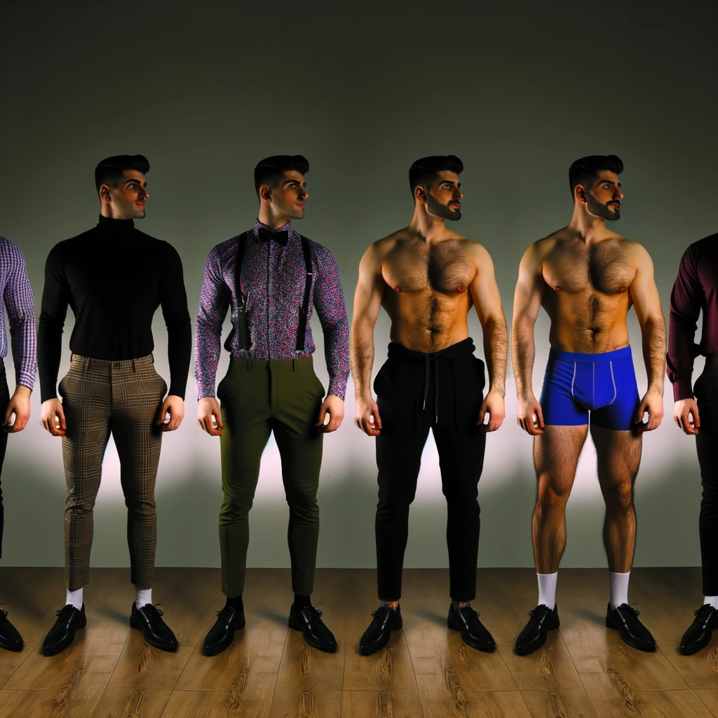 how to dress for your body type men