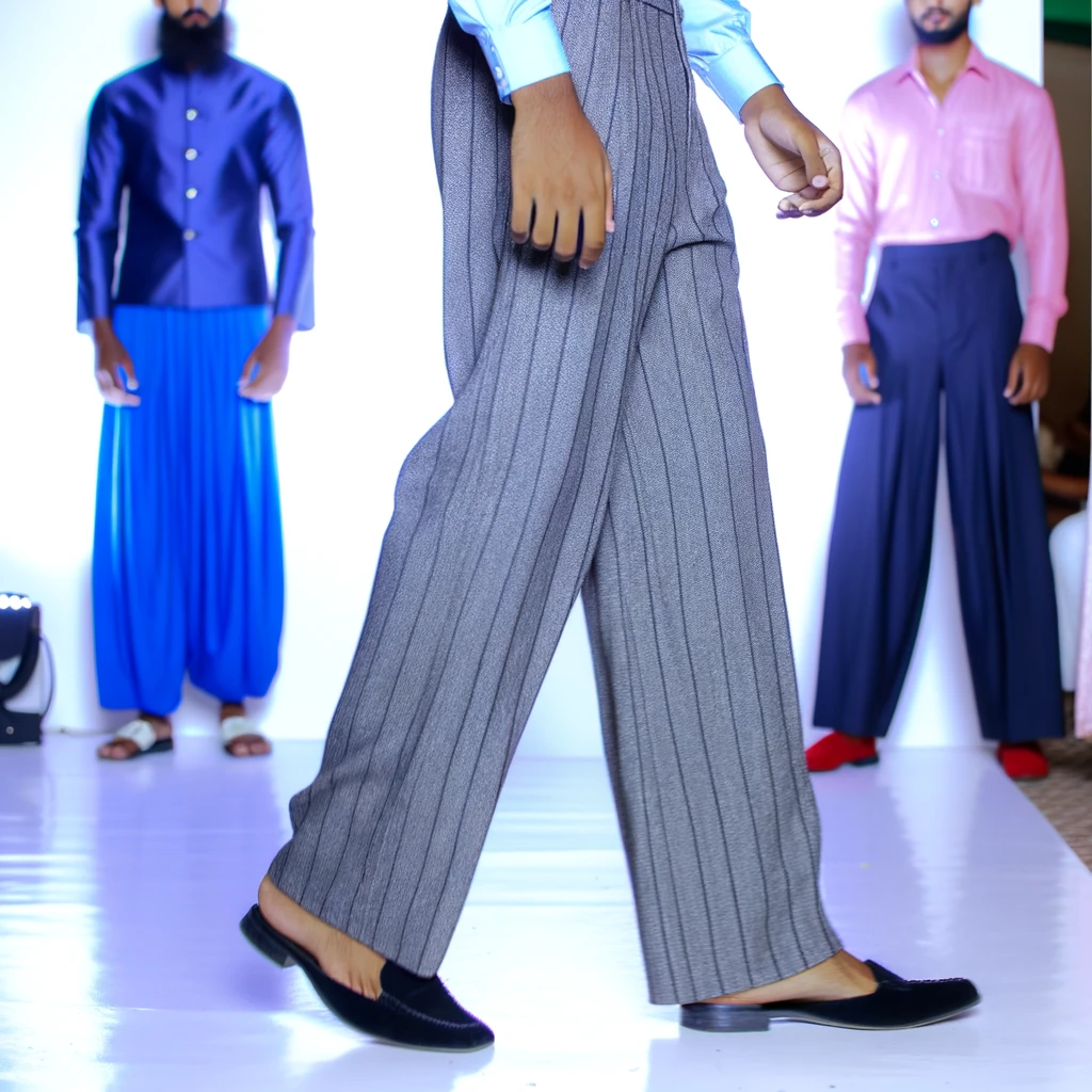 how to style wide leg pants