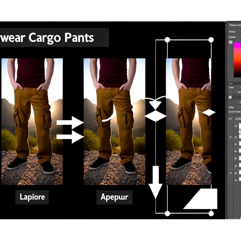 how to wear cargo pants