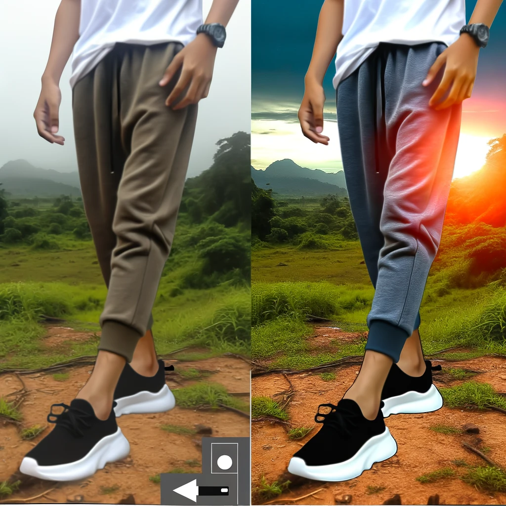 how to wear joggers
