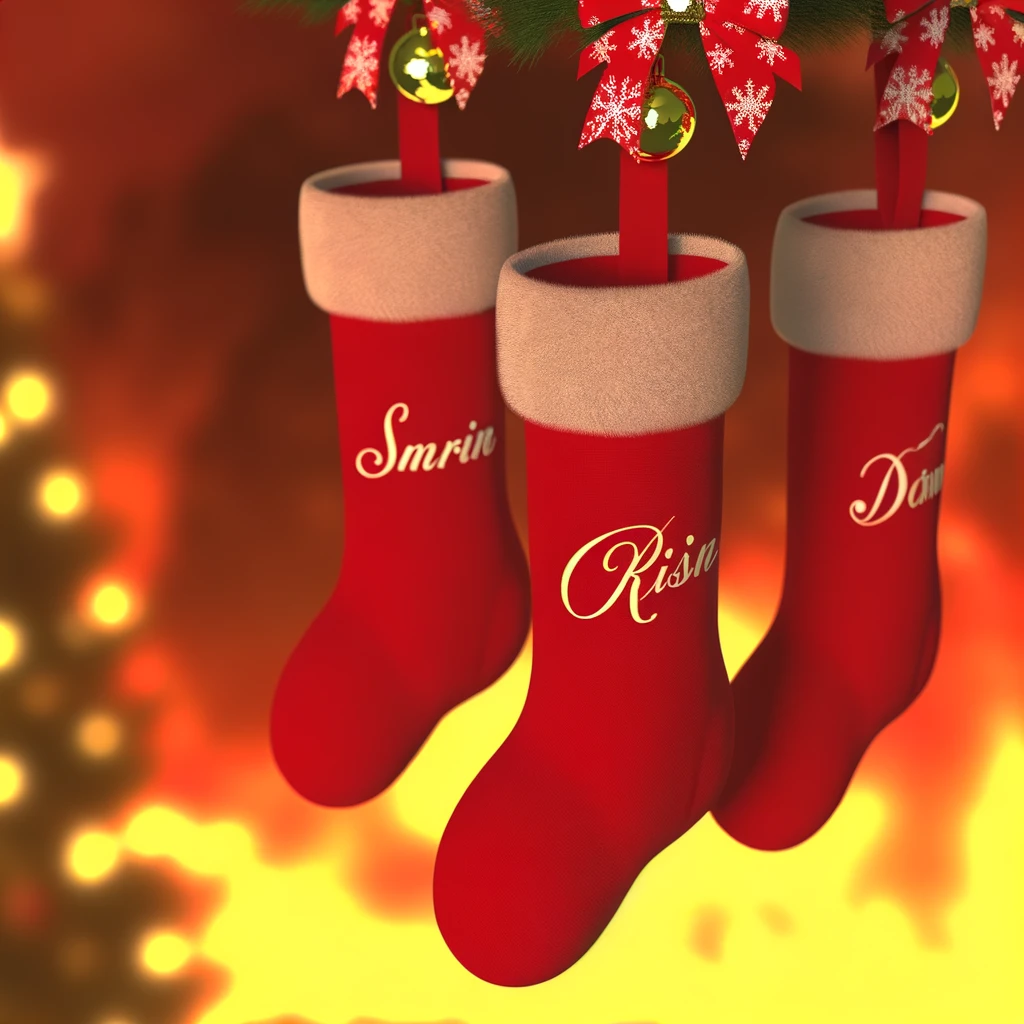 personalized christmas stockings