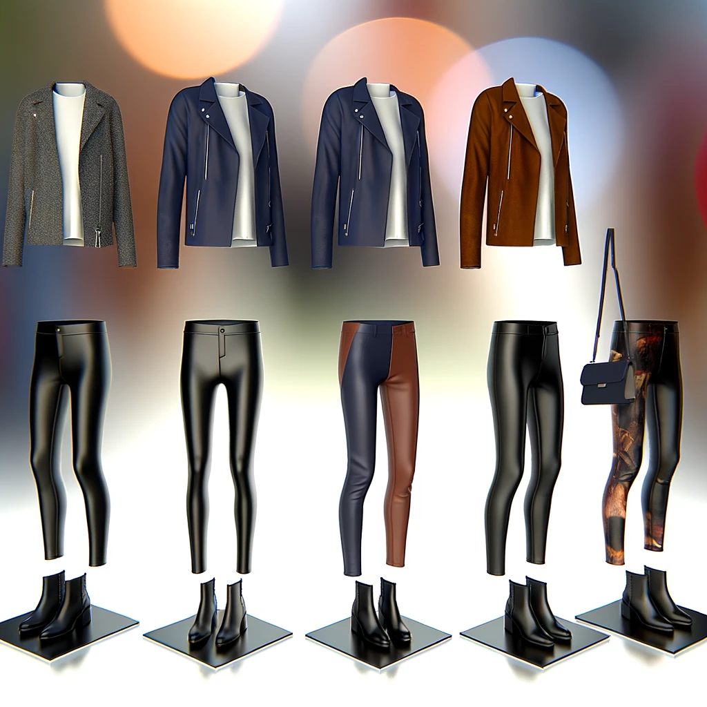 what to wear with faux leather leggings