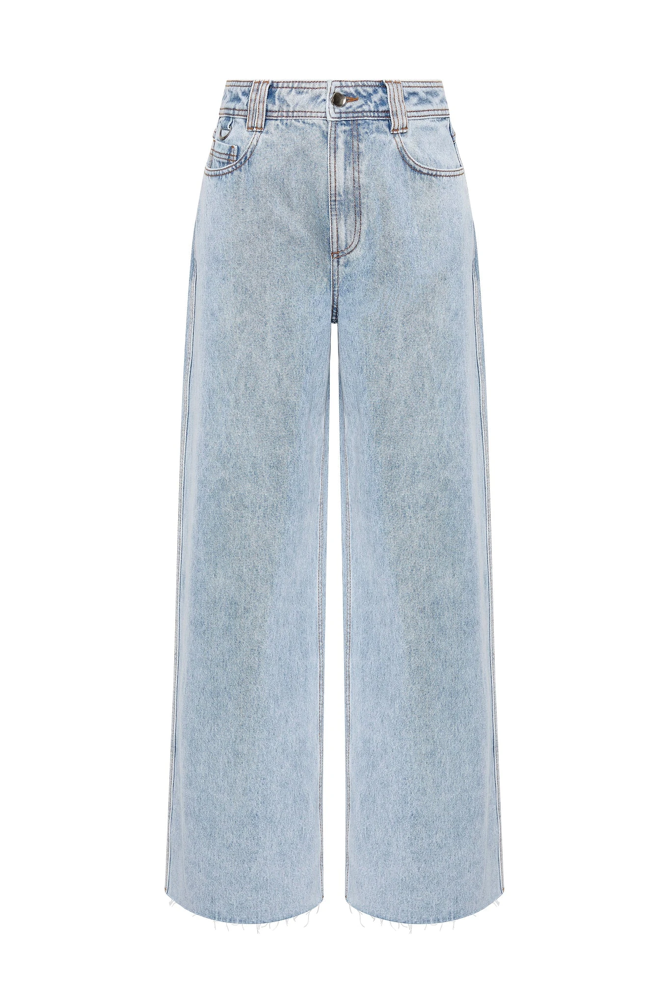 Aje-Aura-Wide-Leg-Jeans Aje Blue Pants