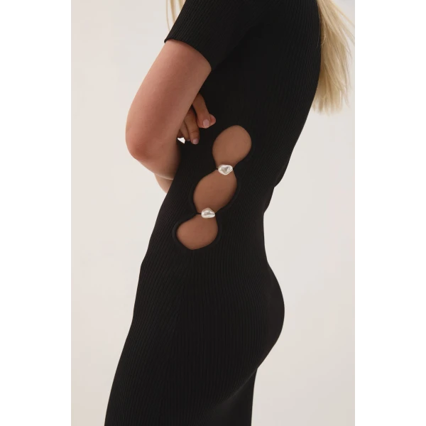 Coraline Short Sleeve Midi Dress - Image 6
