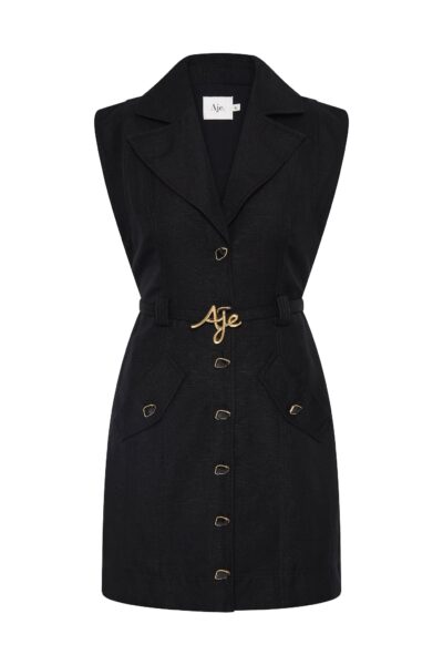 Aje Black Dresses