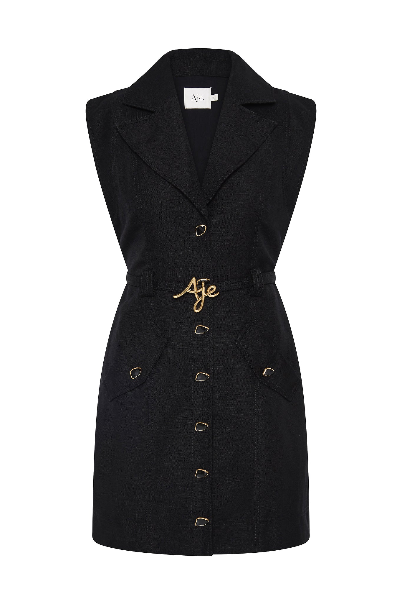 Aje Black Dresses