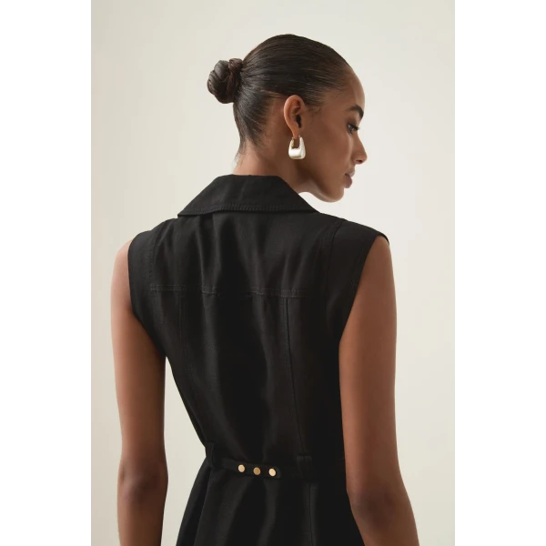 Desiree Utility Shirt Dress - Image 7