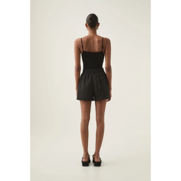 Imogen Logo Linen Short - Image 6