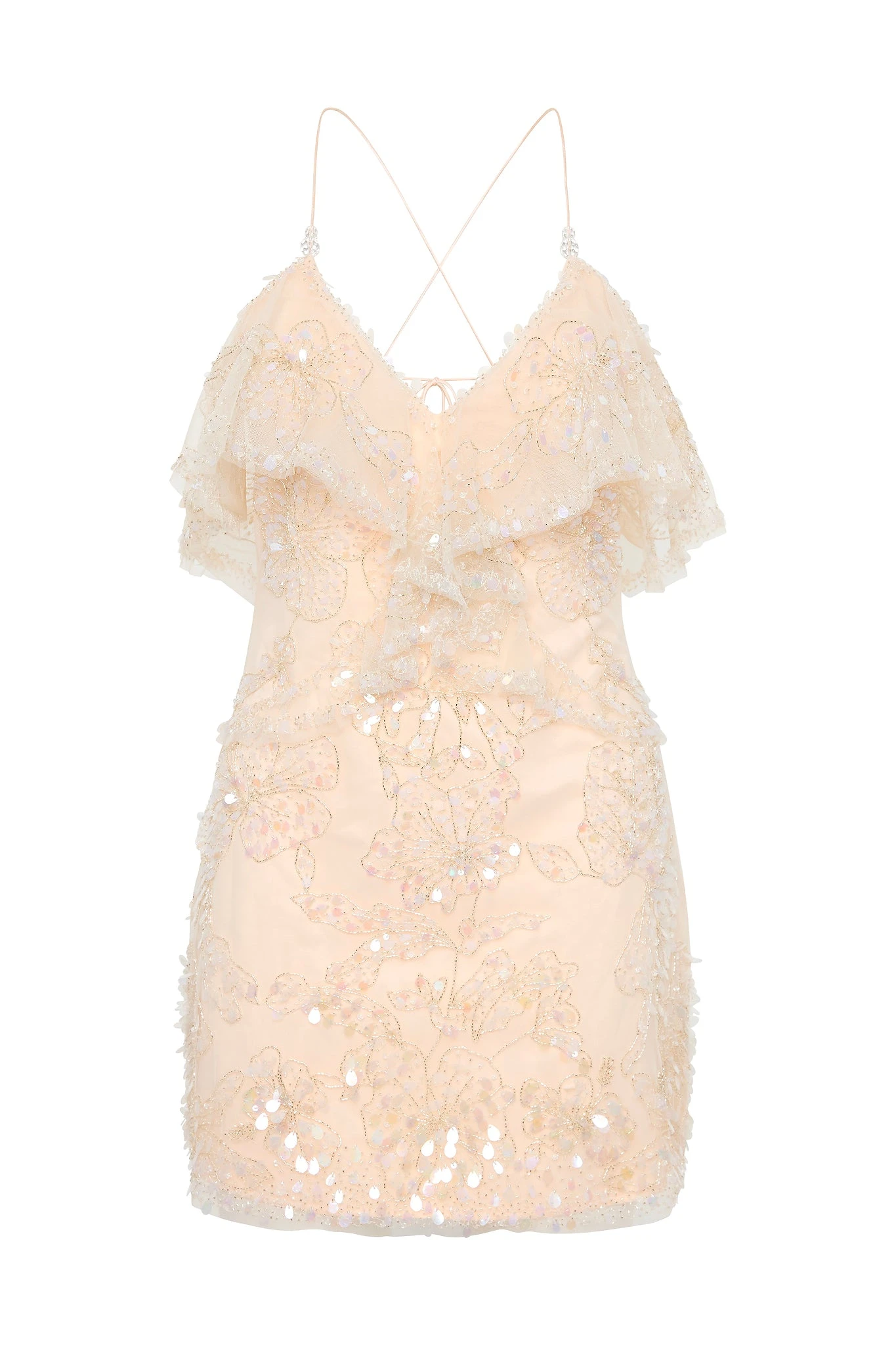 Aje-Iridescence-Mini-Dress Aje Neutrals Dresses