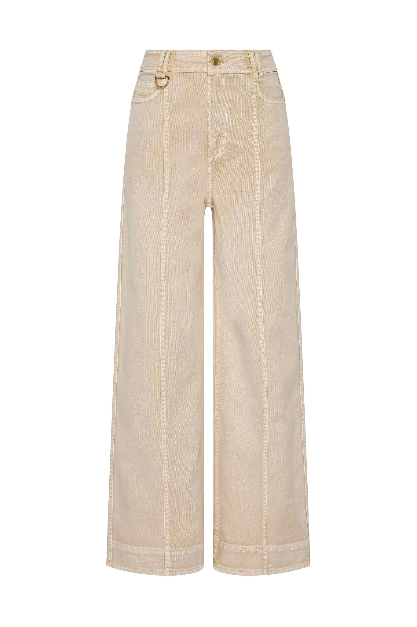 Aje-Kya-Contrast-Wide-Leg-Jeans Aje Blue Pants