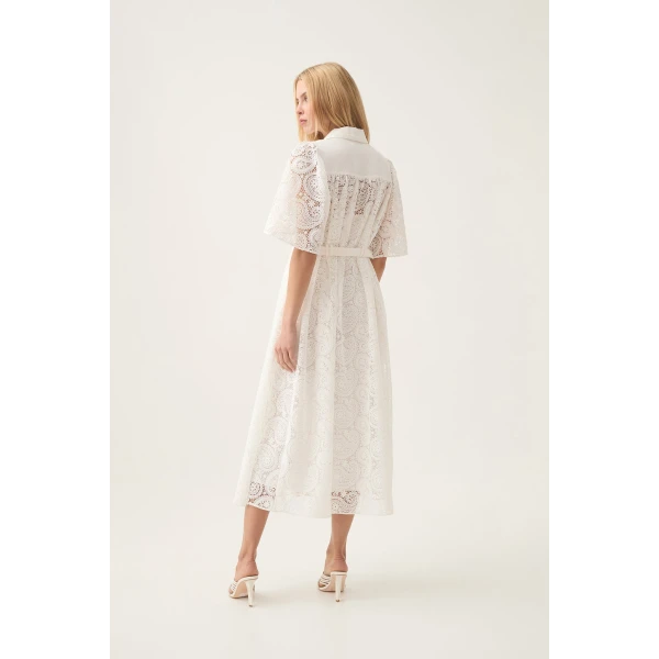 Laicey Paisley Midi Dress - Image 6