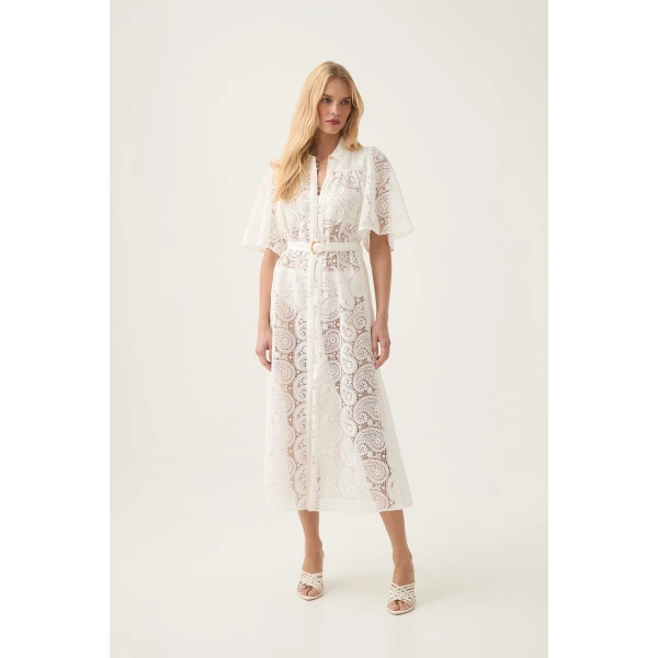 Laicey Paisley Midi Dress - Image 7