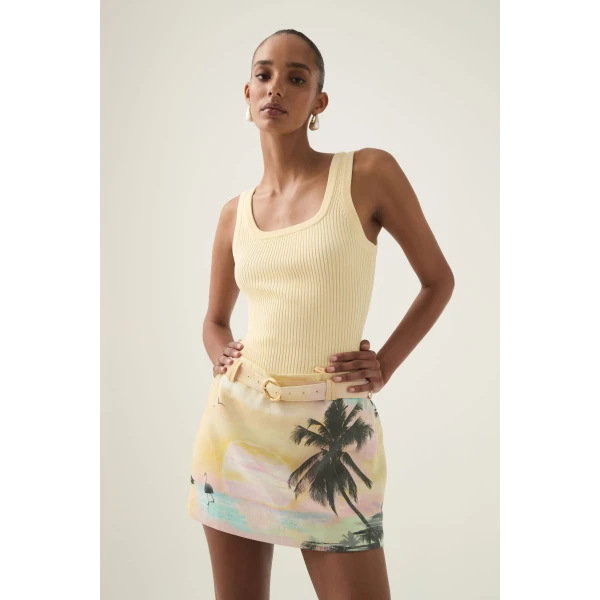Paradise Micro Mini Skirt - Image 7