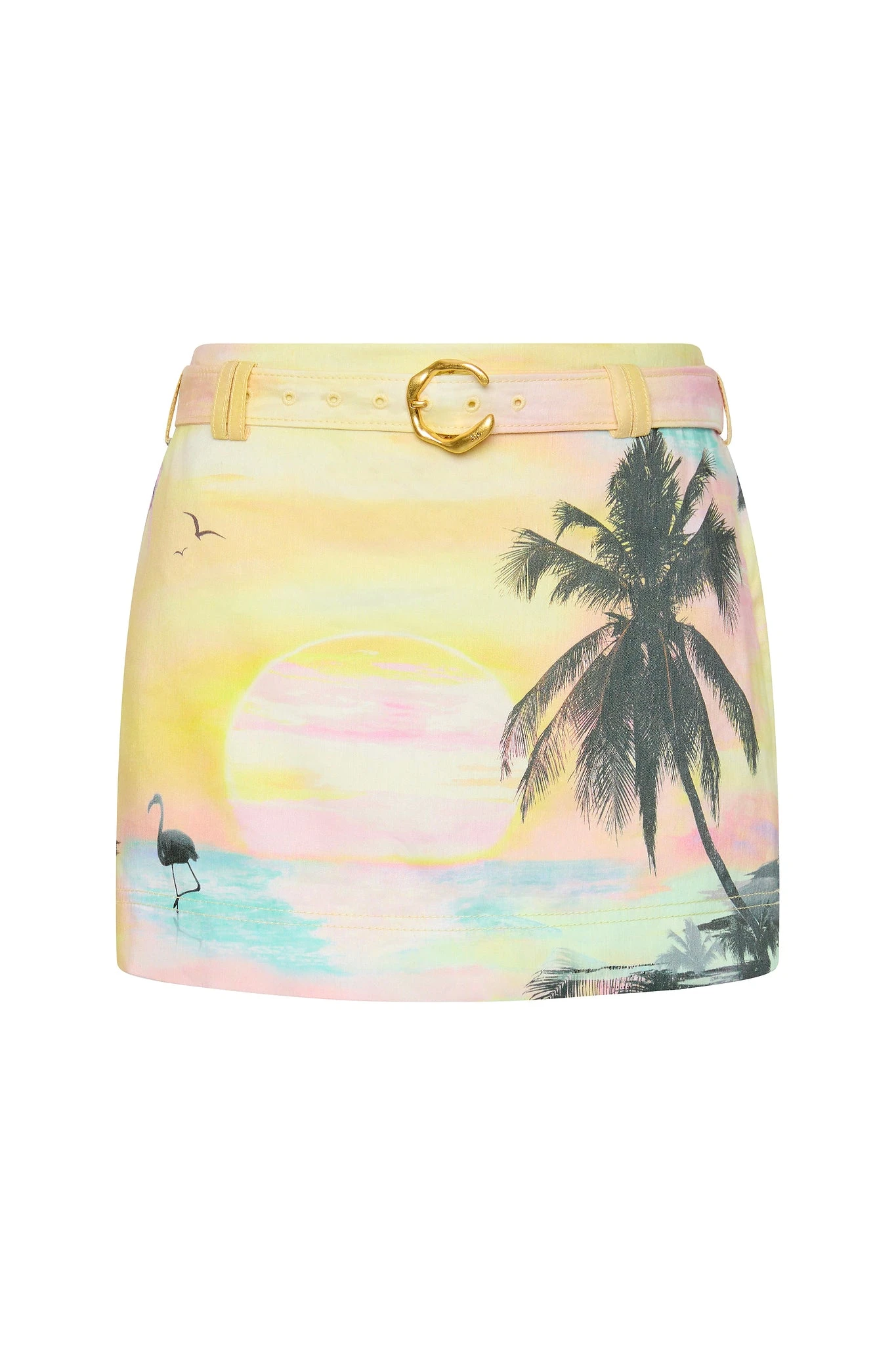Aje-Paradise-Micro-Mini-Skirt Aje Blue Skirts