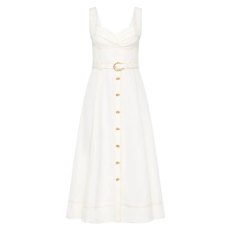 Aje Ivory Dresses