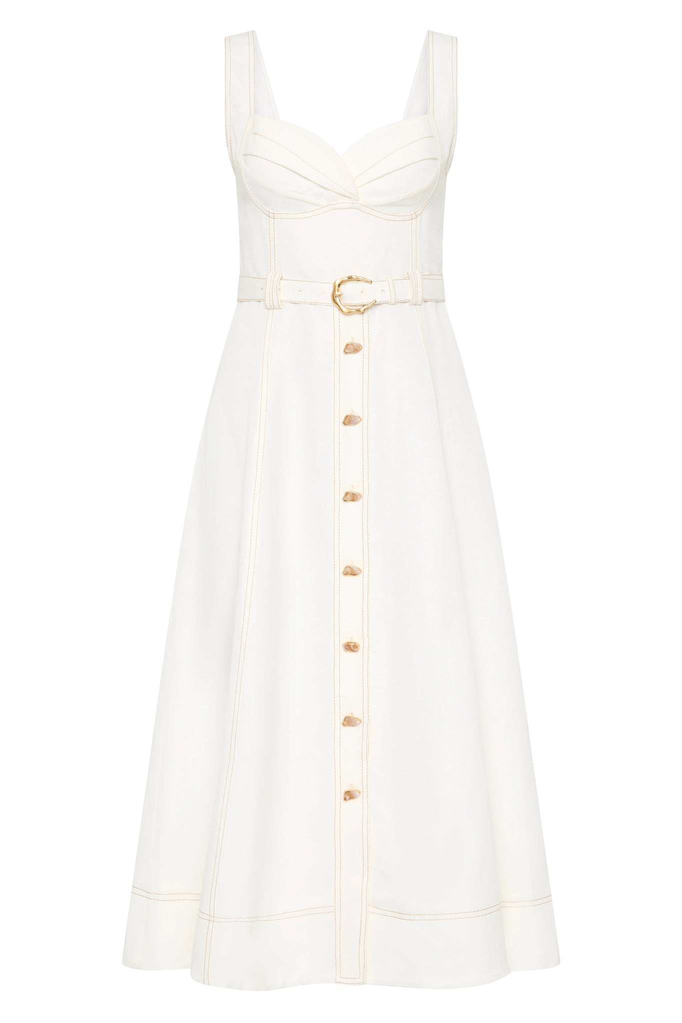Aje Ivory Dresses