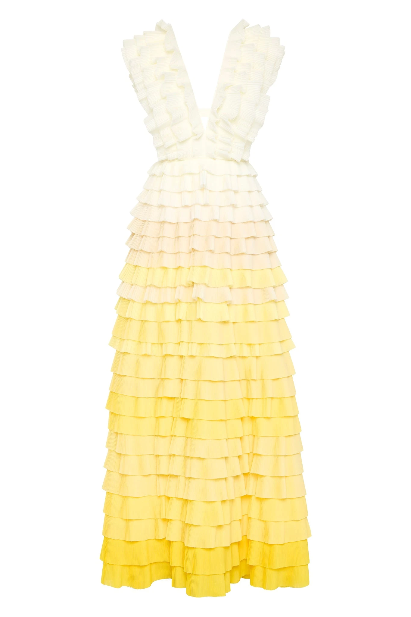 Aje-Reflection-Ombre-Gown Aje Ivory Dresses