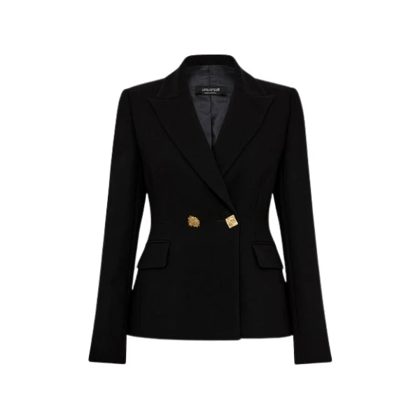Black Crepe Florence Jacket