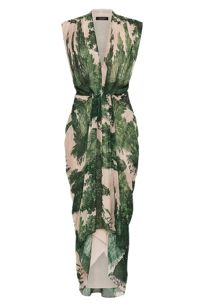 Carla-Zampatti-Jade-Scenica-Georgette-Sleeveless-Waterfall-Dress38872_nobg Jade Scenica Georgette Sleeveless Waterfall Dress - Image 1