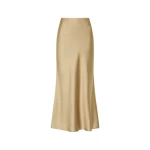 Tourmaline Satin Midi Skirt