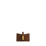 Isla Cardholder - Suede Espresso Wallets & Purses
