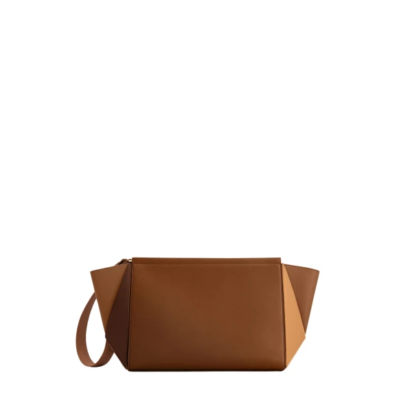 Large Triangle Pouch - Praline Wallets & Purses