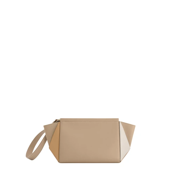 Medium Triangle Pouch - Milky Wallets & Purses