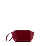Medium Triangle Pouch - Patent Bordeaux Wallets & Purses
