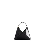 Mlouye Mini Flex Bag - Patent Black Bag a Architectural Leather Handbag in Black at  Luxury Handbags Luxury